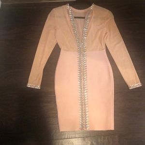 Gorgeous rhinestone cocktail dress